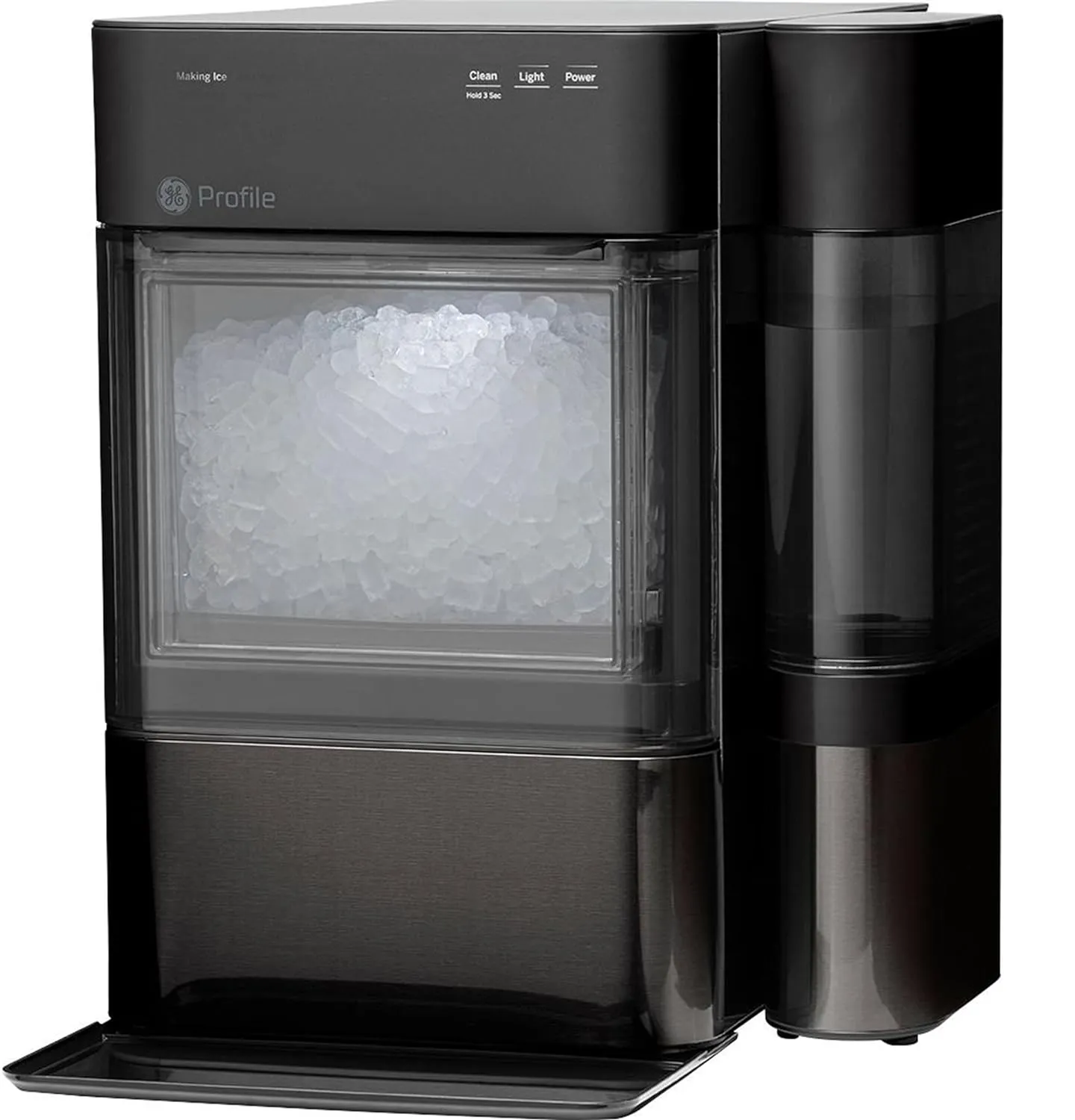 2.0 Countertop Nugget Ice Maker, 38 lbs/24hrs, WiFi-Enabled, Stainless Steel, Scoop Included