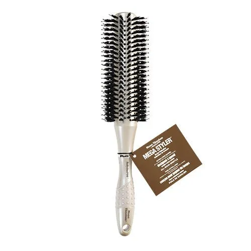 Babyliss Pro Mega Styler Boar & Nylon Bristle Round Brush