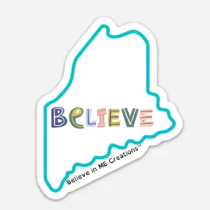 Believe in ME Car or Fridge Magnet