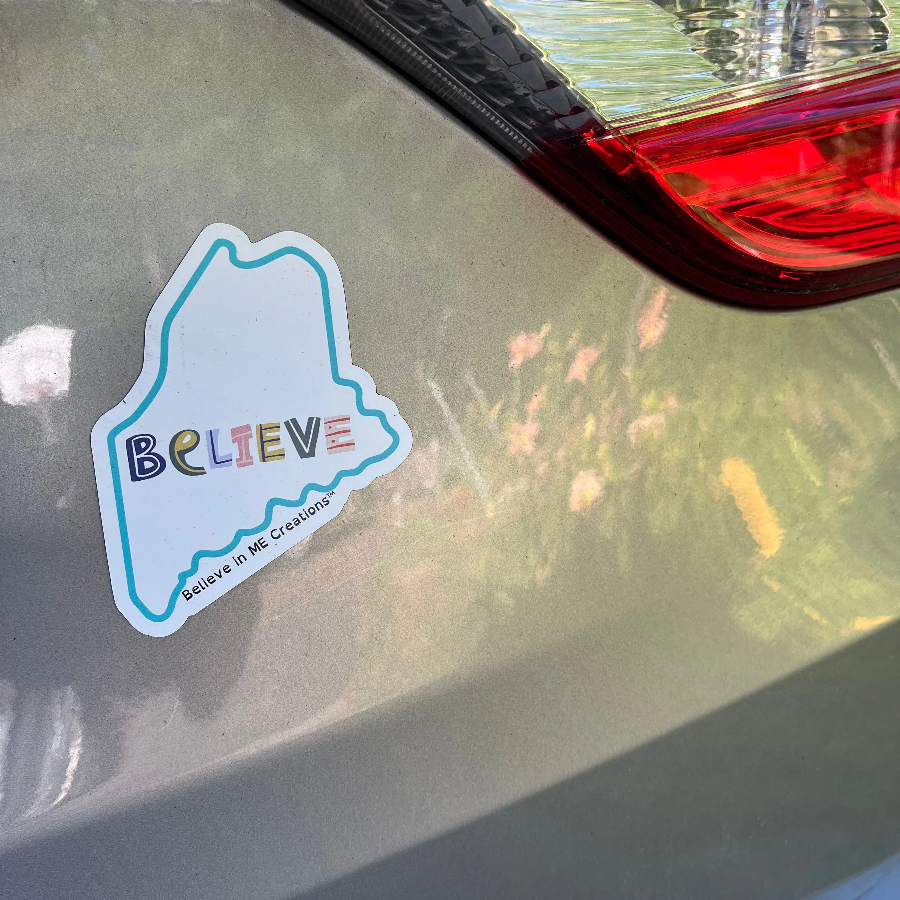 Believe in ME Car or Fridge Magnet