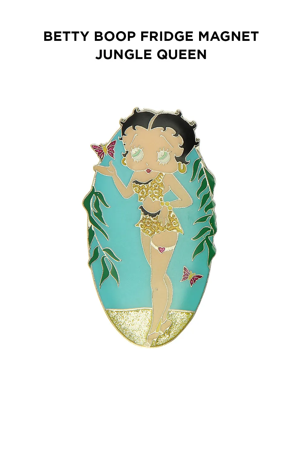 Betty Boop Fridge Magnet Jungle Queen