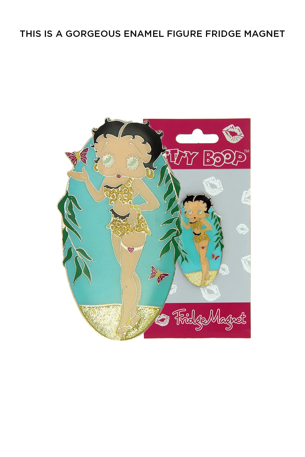 Betty Boop Fridge Magnet Jungle Queen