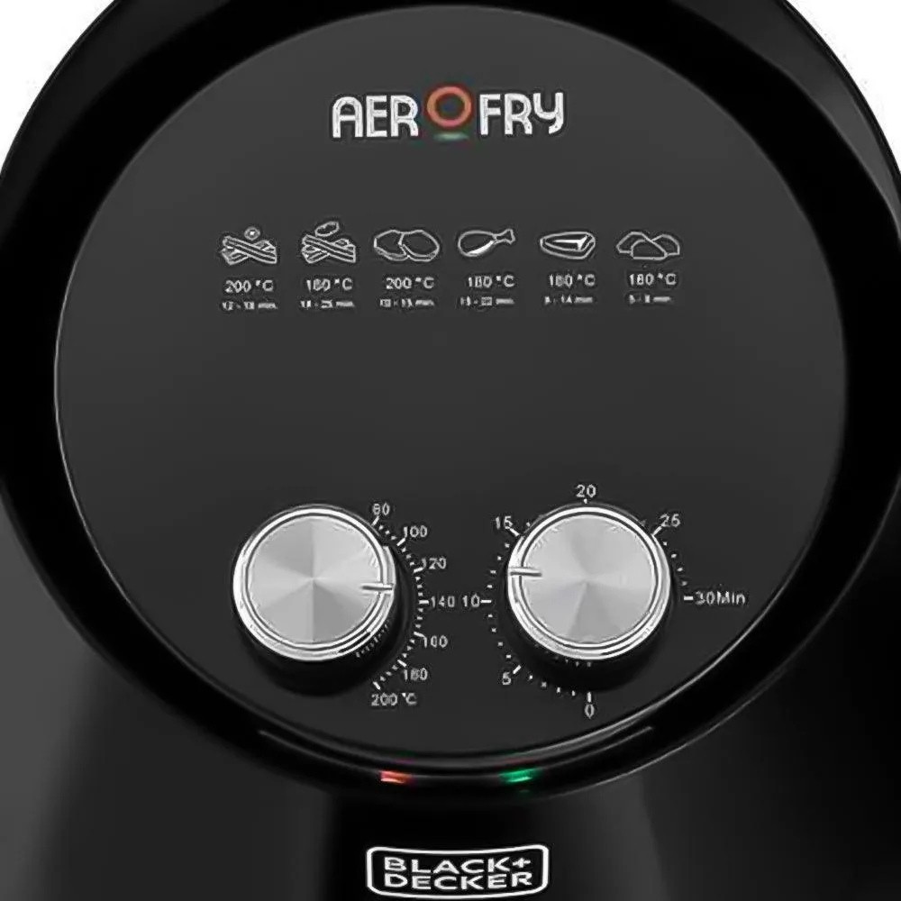 Black   Decker Air Fryer Aerofry AF350-B5 4.5L 1500W