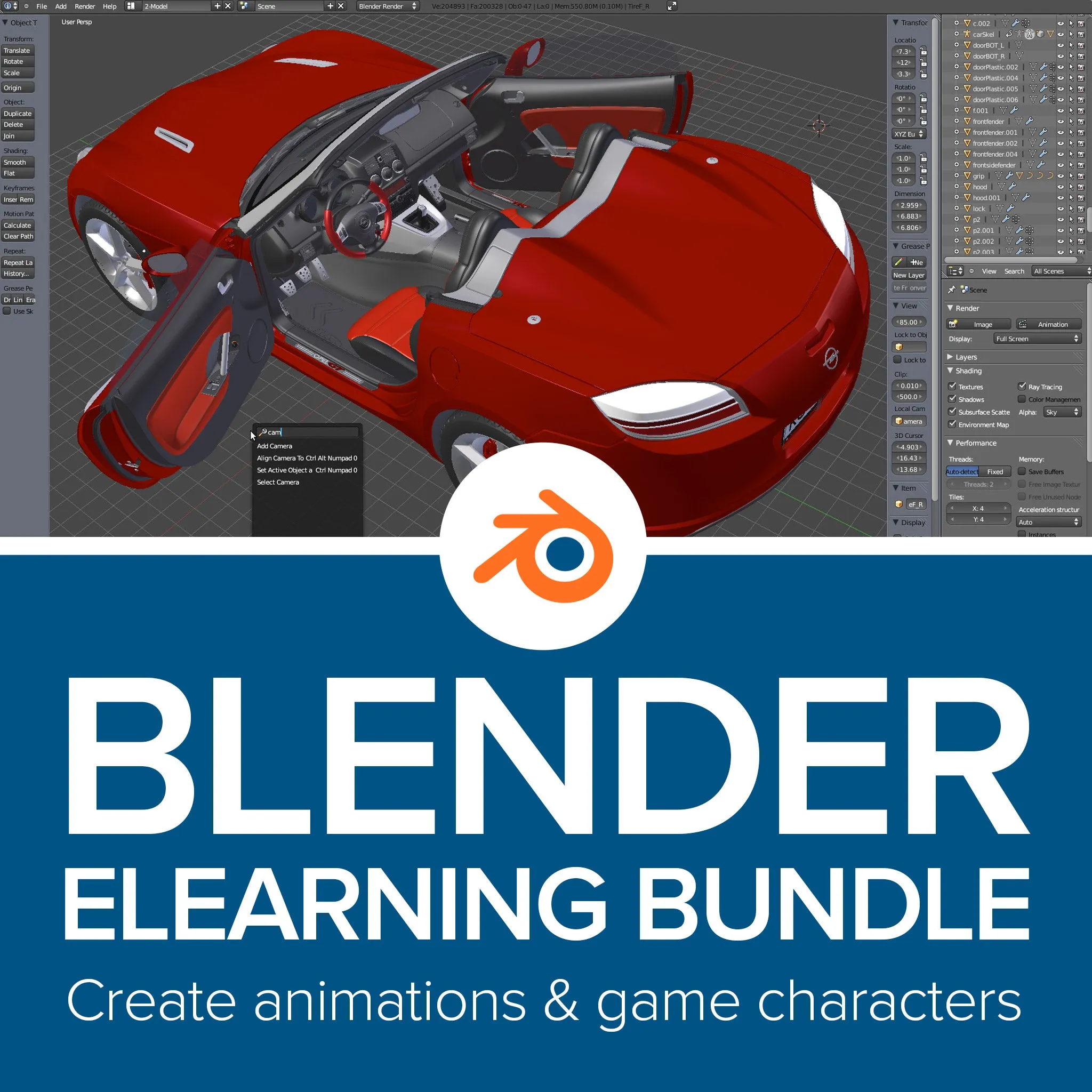 Blender eLearning Bundle