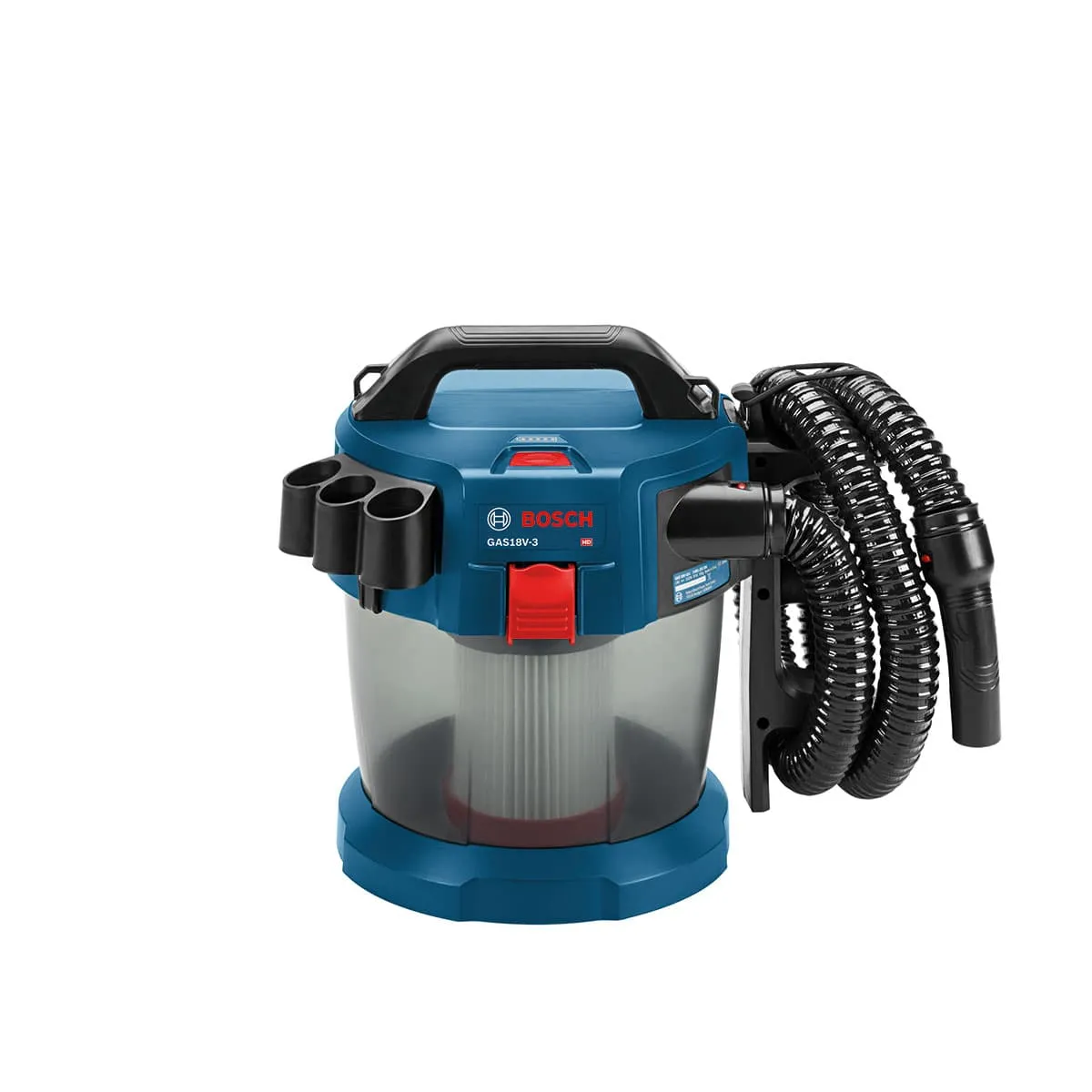 Bosch GAS18V-3N 18V 2.6-Gallon Wet/Dry Vacuum Cleaner with HEPA Filter