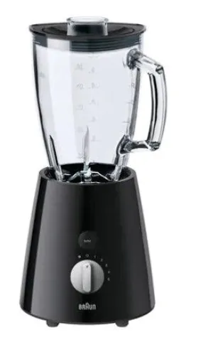 Braun JB3060 Tribute Collection 800-watt Glass Jar Blender 220 Volts