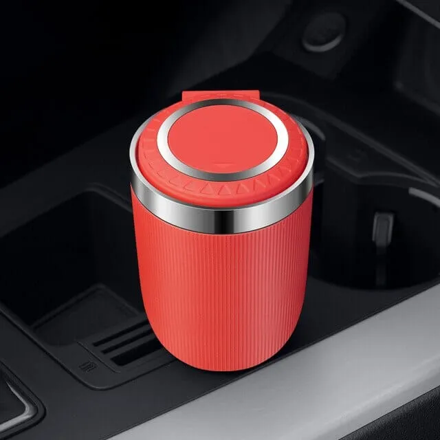 Car Ashtray Multi-functional Universal Household Portable Metal Liner Ashtray