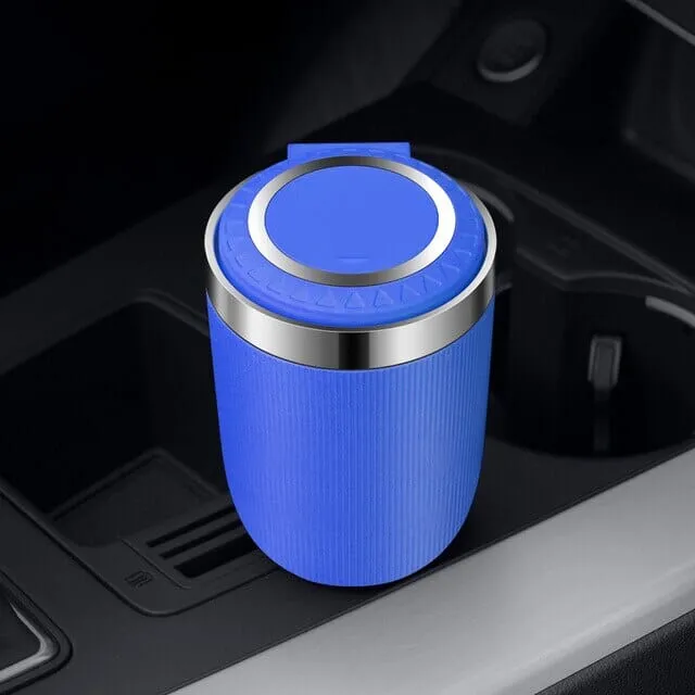 Car Ashtray Multi-functional Universal Household Portable Metal Liner Ashtray