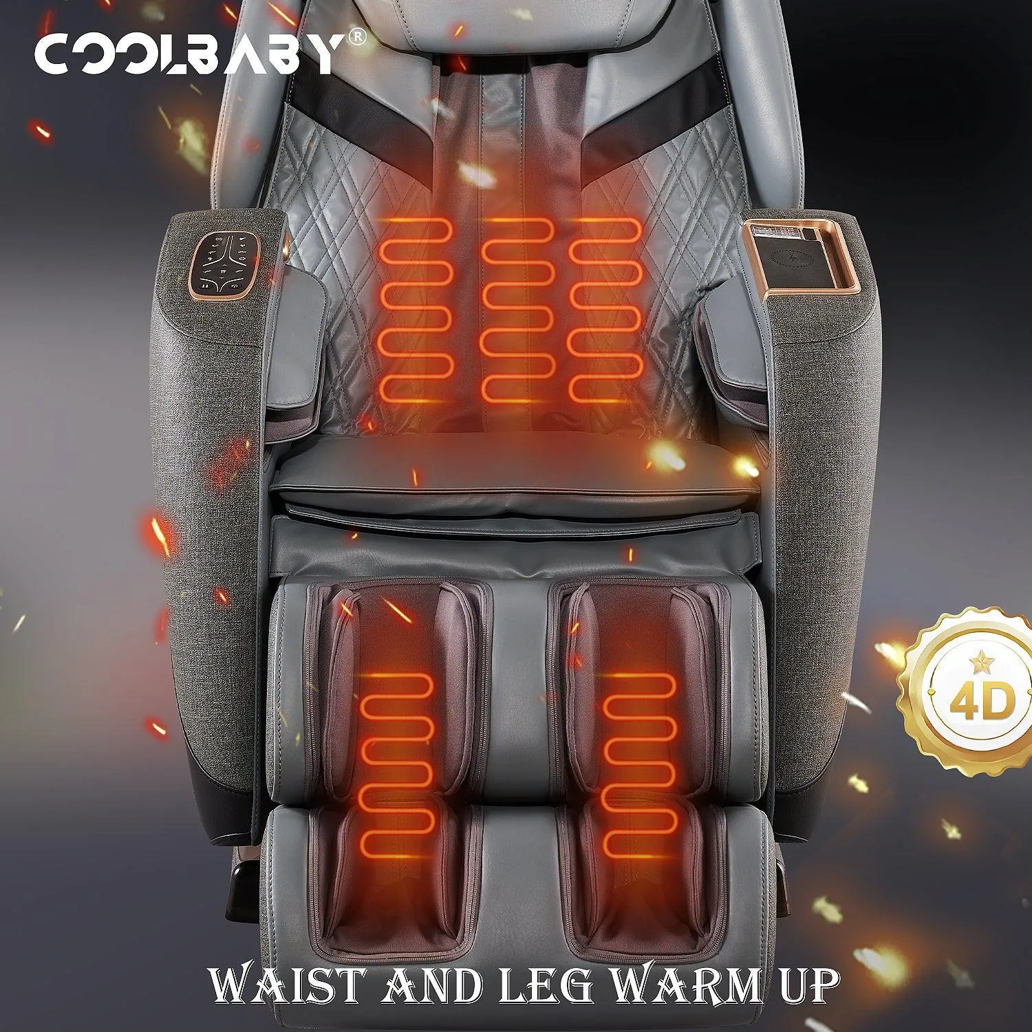 COOLBABY® RK-1912 Massage Chair - Home Office Luxury Capsule Chair