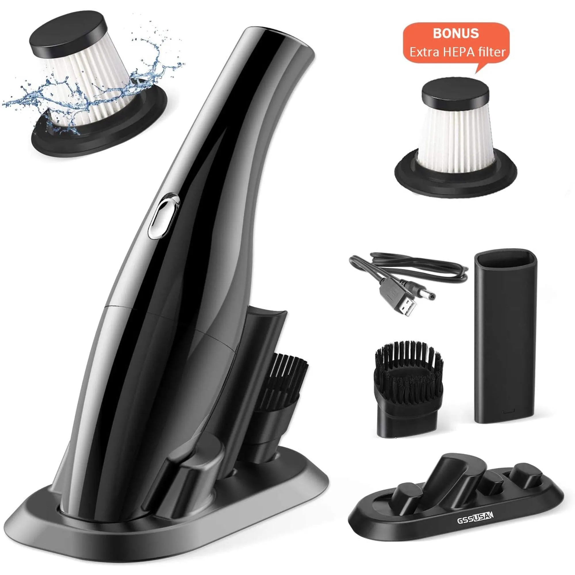 Cordless Handheld High Power Portable Vacuum Cleaner