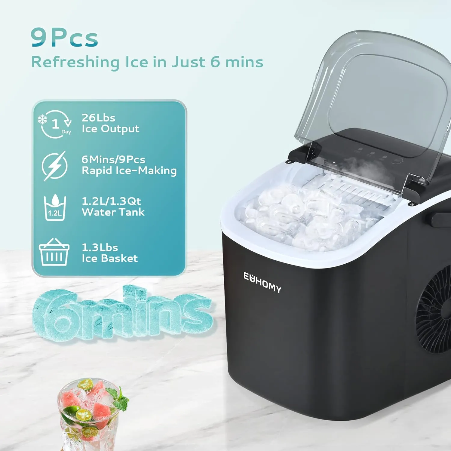 Countertop Ice Maker Machine