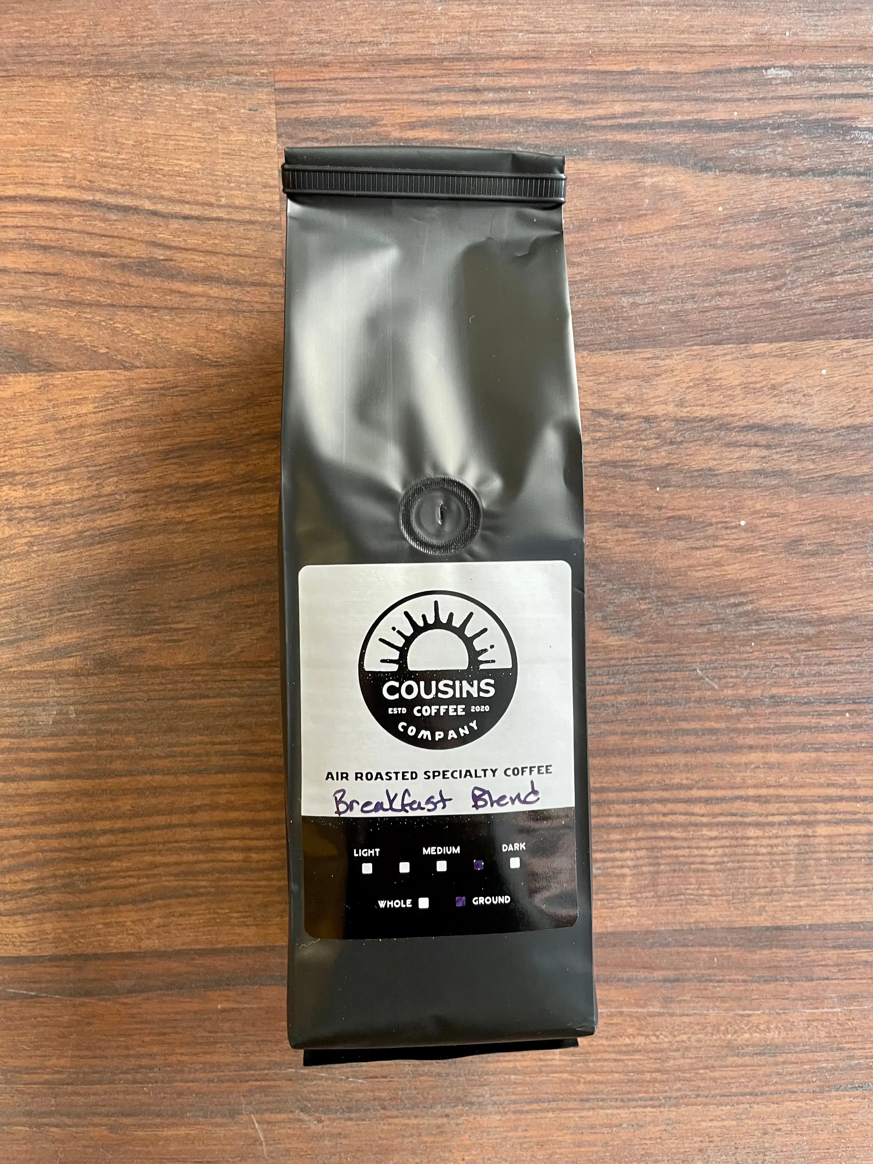 Cousins Coffee Roasters Ground Beans - 1 lb