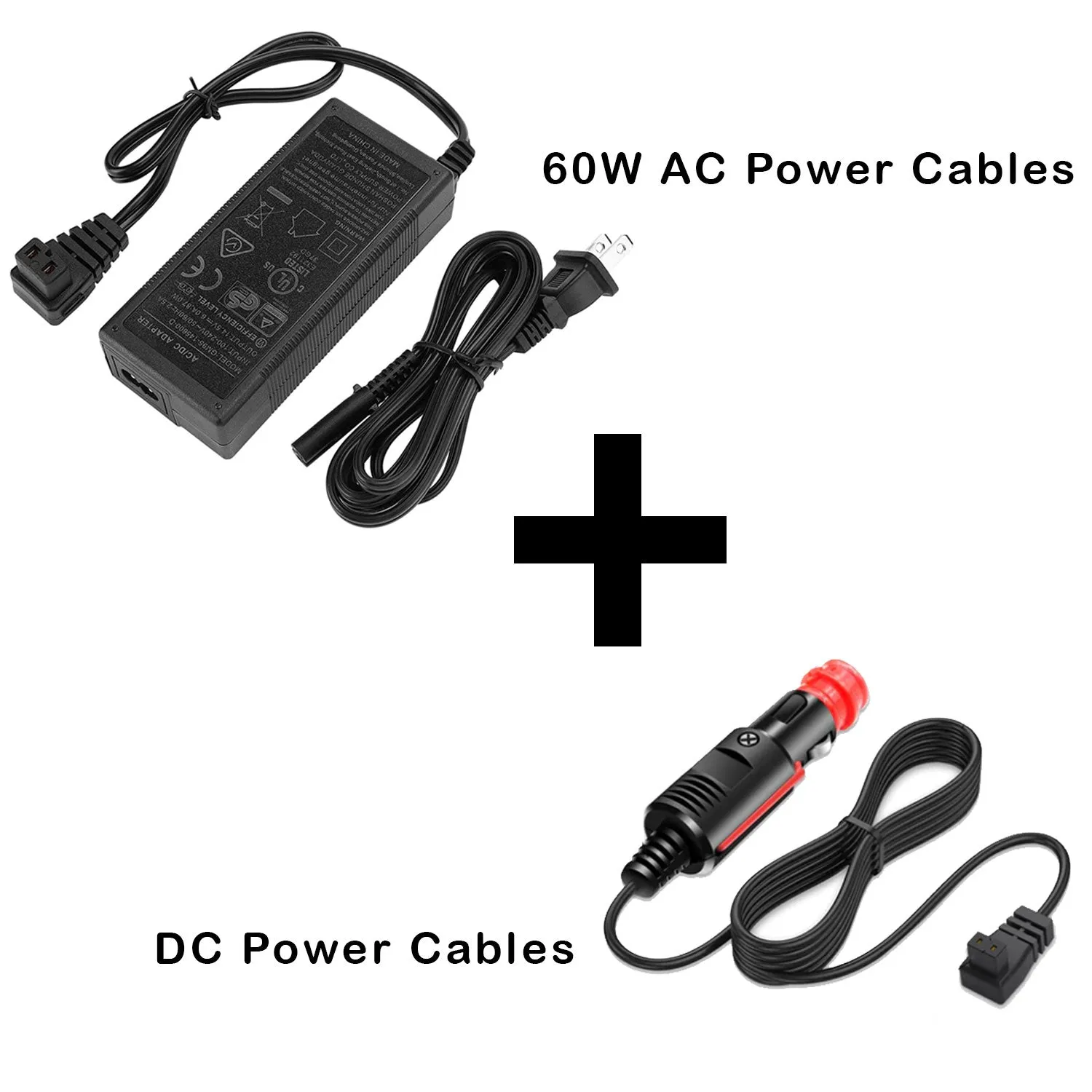 DC Power Cord Car Lighter Power Cable for 12/24 Volt Car Refrigerator