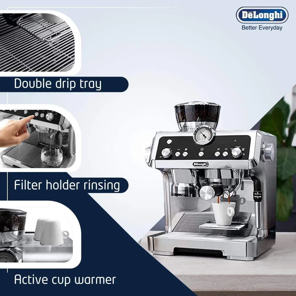 De'Longhi Espresso Machine La Specialista, Silver, EC9335.M