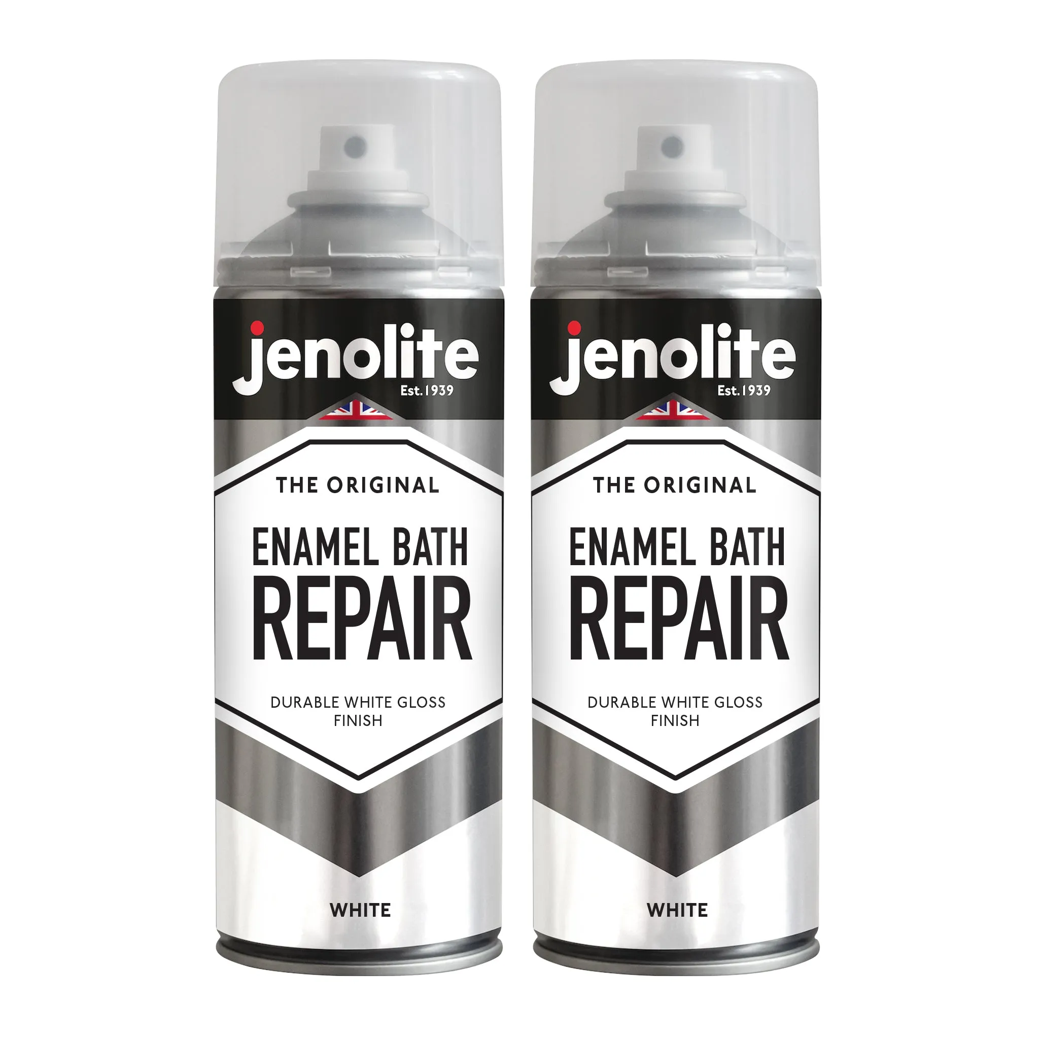 Enamel Bath Repair Spray Paint | WHITE GLOSS | 400ml | Paint & Repair Baths, Shower Trays, Kitchen Appliances