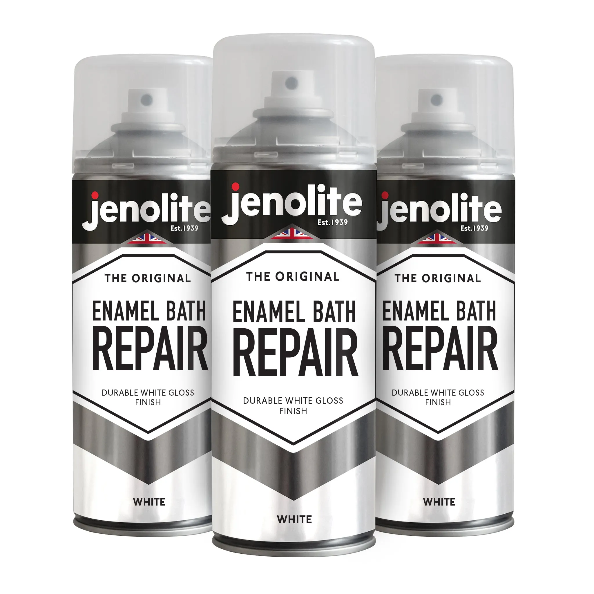 Enamel Bath Repair Spray Paint | WHITE GLOSS | 400ml | Paint & Repair Baths, Shower Trays, Kitchen Appliances