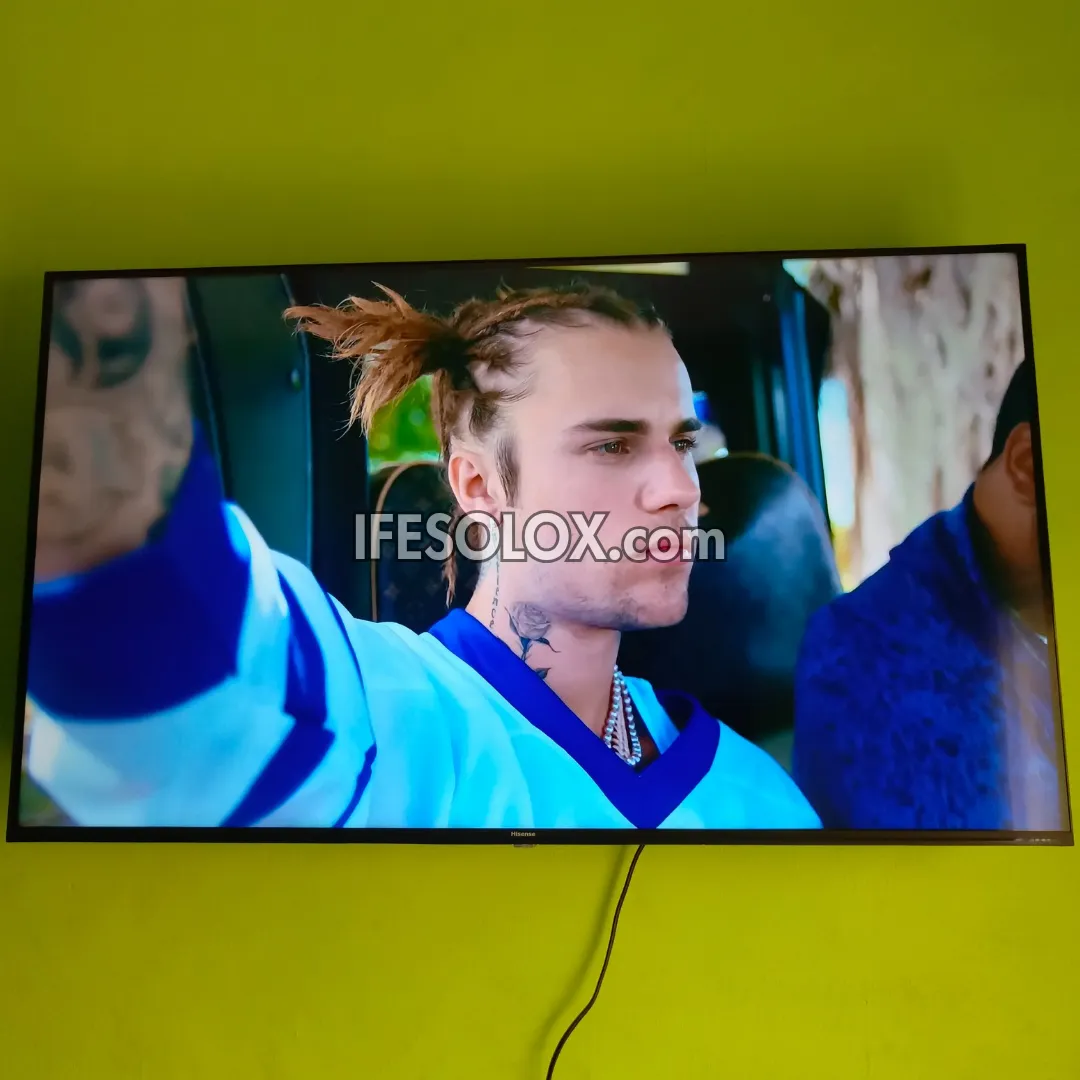 Hisense 55 inch 55A7100 Smart 4K UHD Frameless TV (Built-in Bluetooth, WiFi, Miracast) - Foreign Used