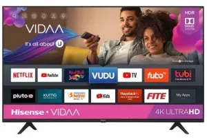 Hisense 65" VIDAA A6 Series 4K Ultra HD Smart TV (65A60GMV)