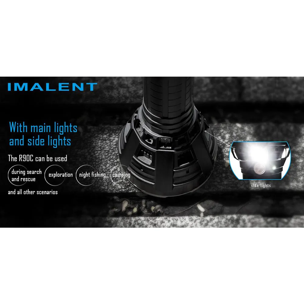 Imalent R90C 20000 Lumen LED Rechargeable Flashlight Searchlight