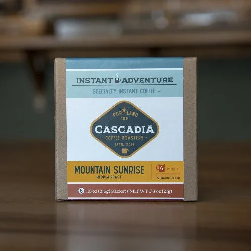 Mountain Sunrise Medium Roast by Cascadia Coffee Roasters