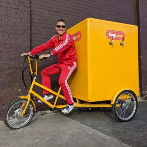 Mr Frothy Keg Bike - Solar Powered Keg Dispensing Solution