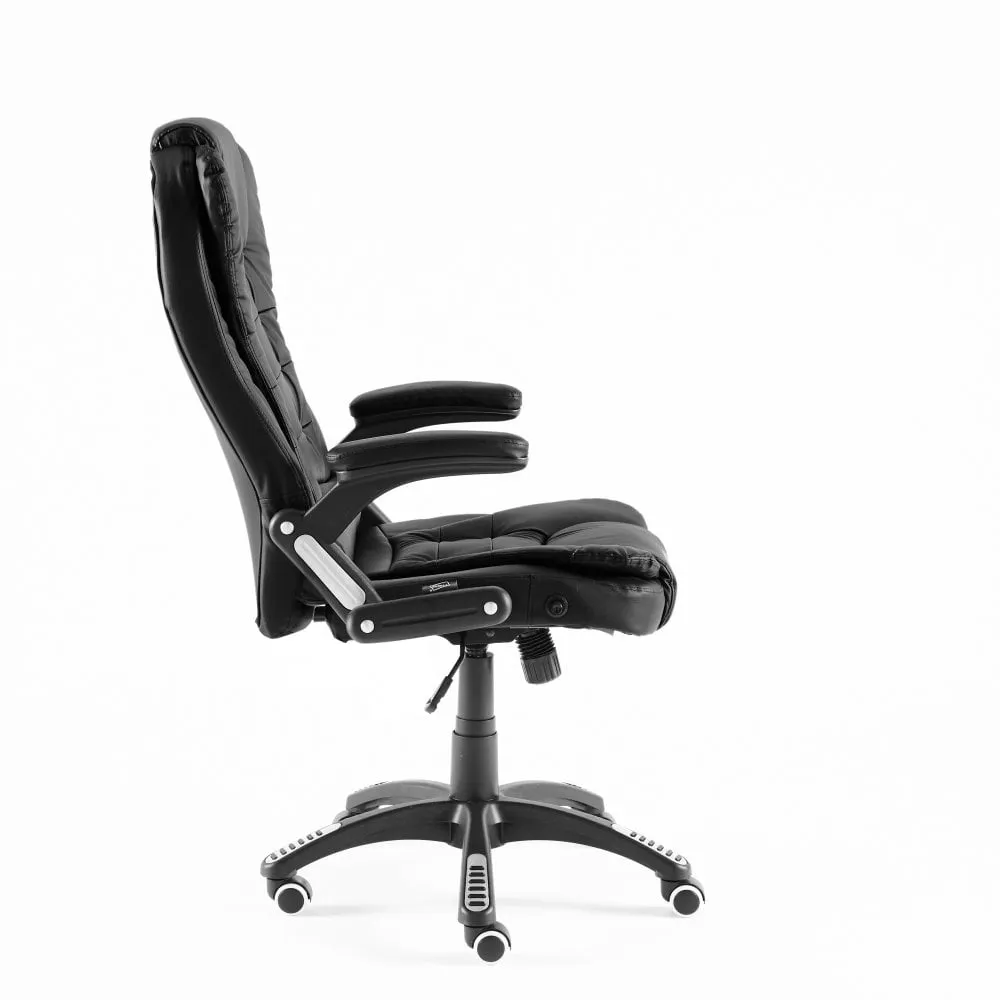 Neo Black Faux Leather Executive Office Chair