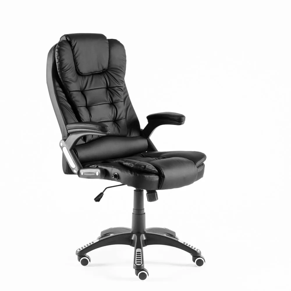 Neo Black Faux Leather Executive Office Chair