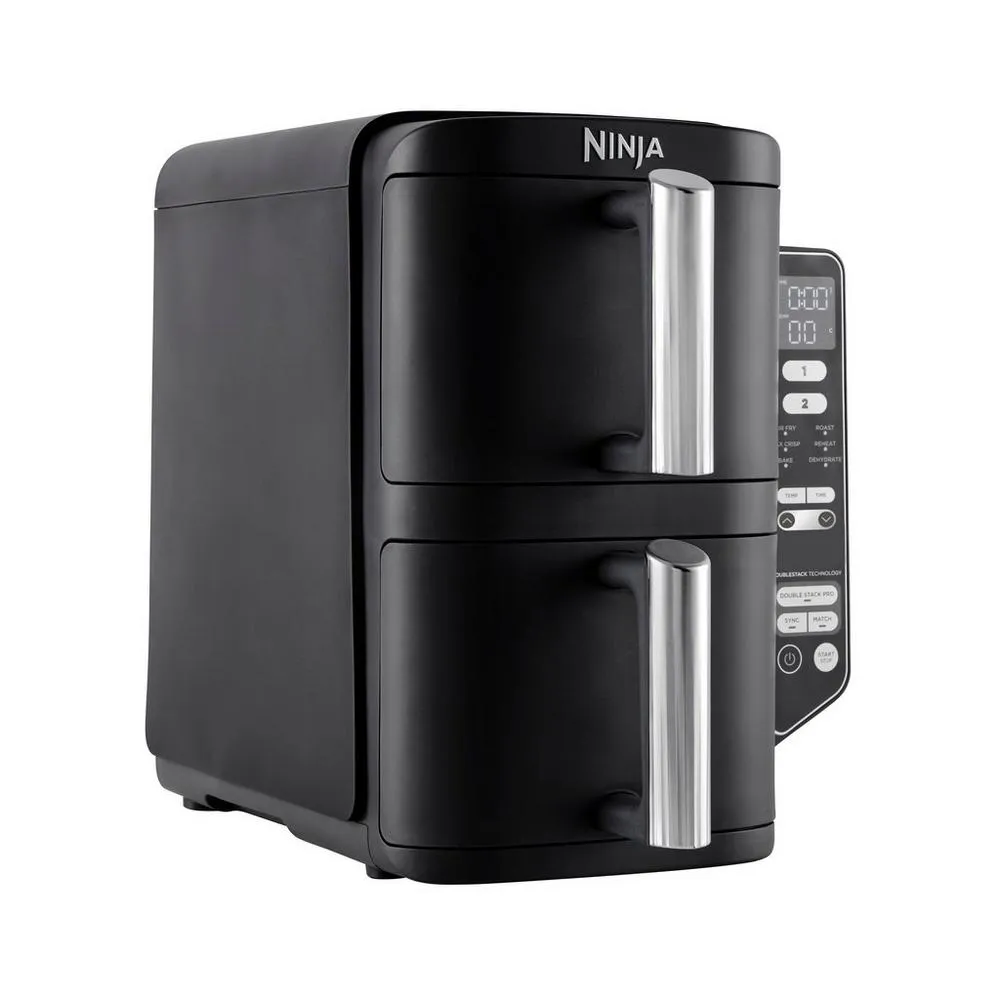 Ninja Double Stack 2-Drawer 7.6L Air Fryer Grey SL300UK