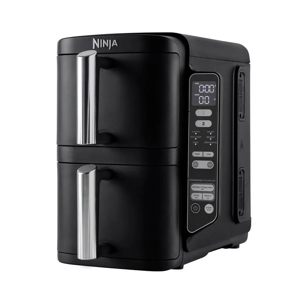 Ninja Double Stack 2-Drawer 7.6L Air Fryer Grey SL300UK