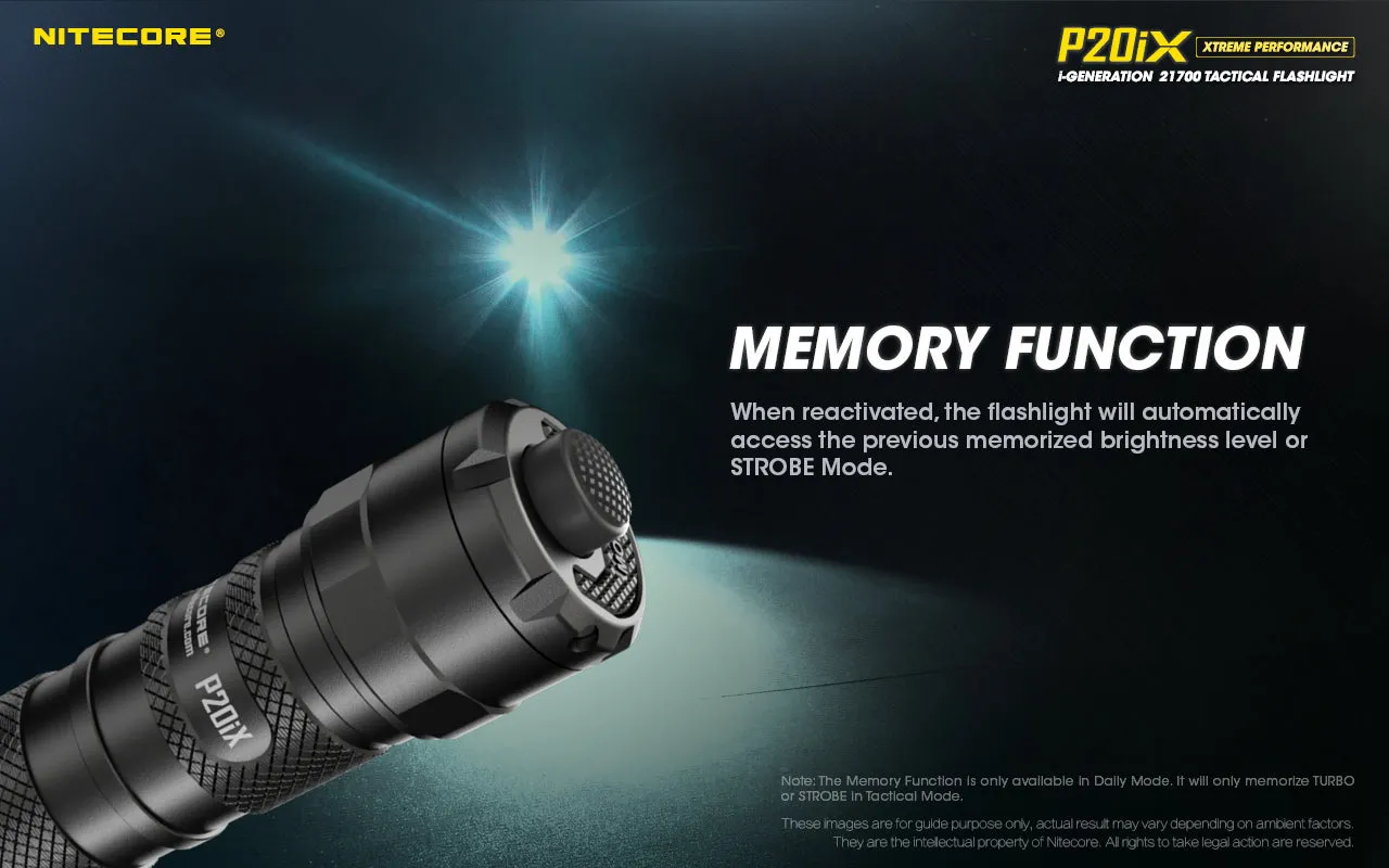 NITECORE P20iX i-Generation Flashlight