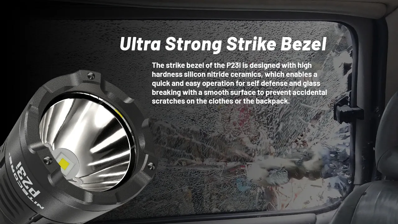 Nitecore P23i i-Generation Long Range 21700 Tactical Flashlight