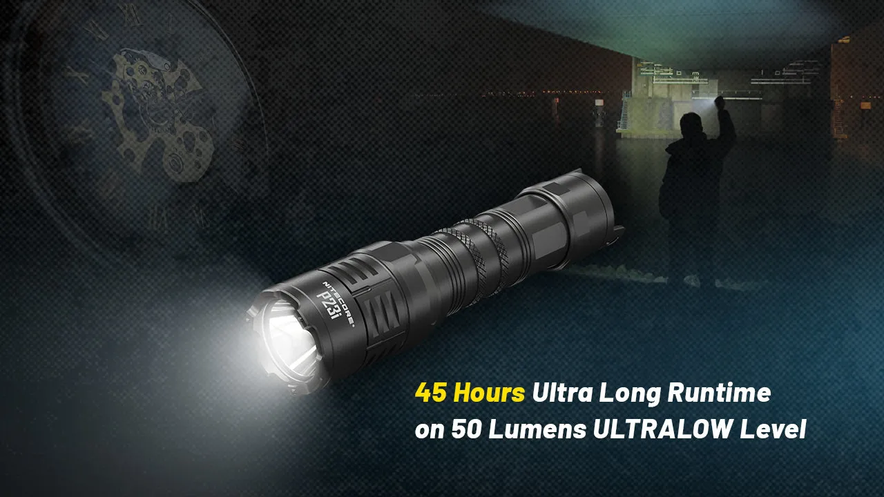 Nitecore P23i i-Generation Long Range 21700 Tactical Flashlight