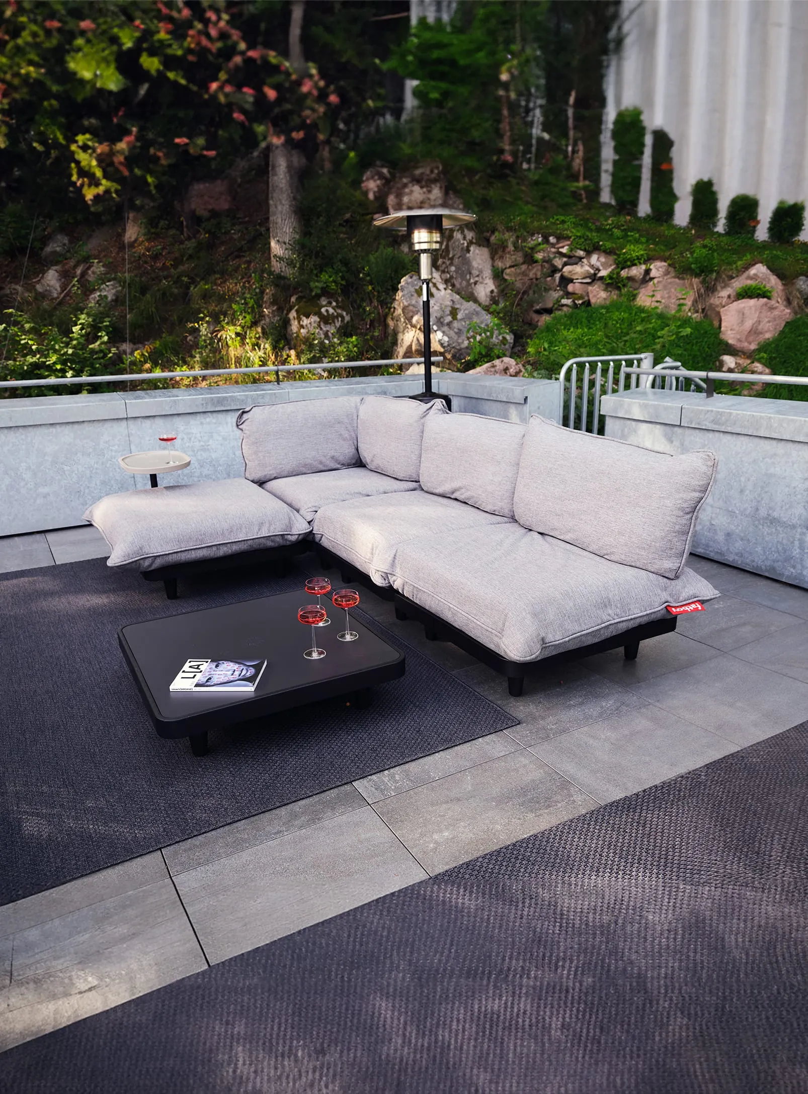 Paletti Outdoor Sectional Sofa<p> 4-seater