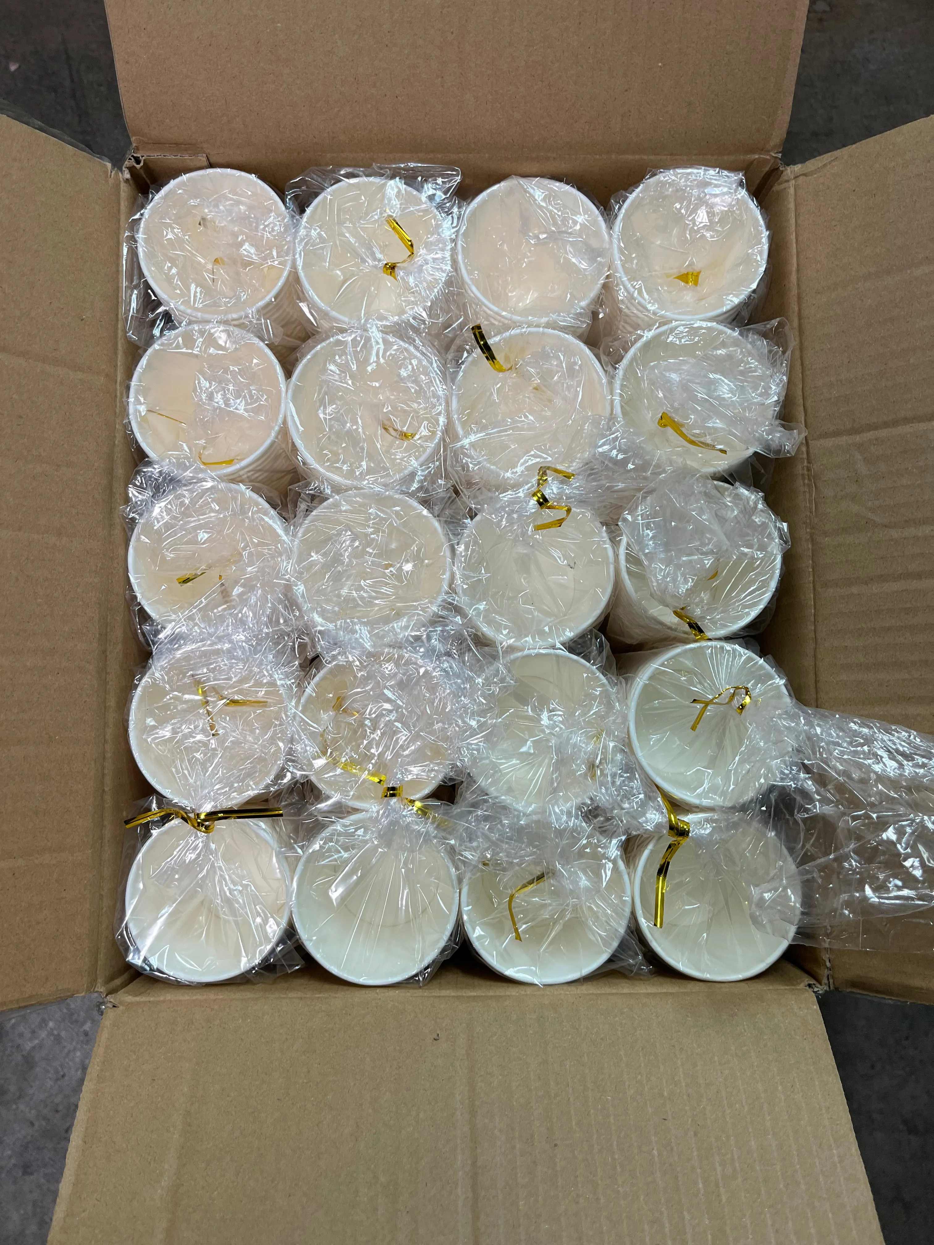 Paper Cups with Handles. 4 oz.  Case of 1000