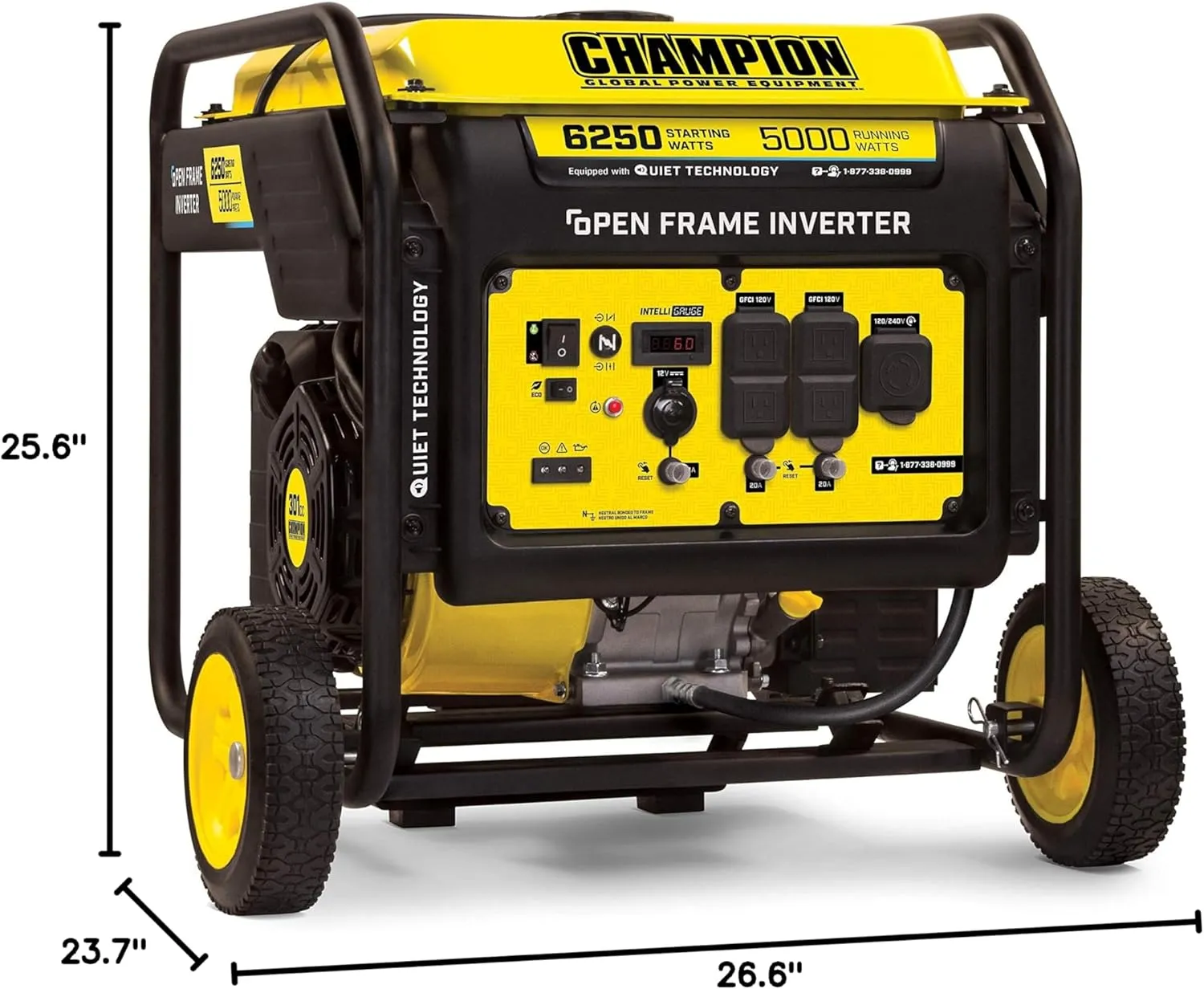 Portable Inverter Generator with Quiet Technology