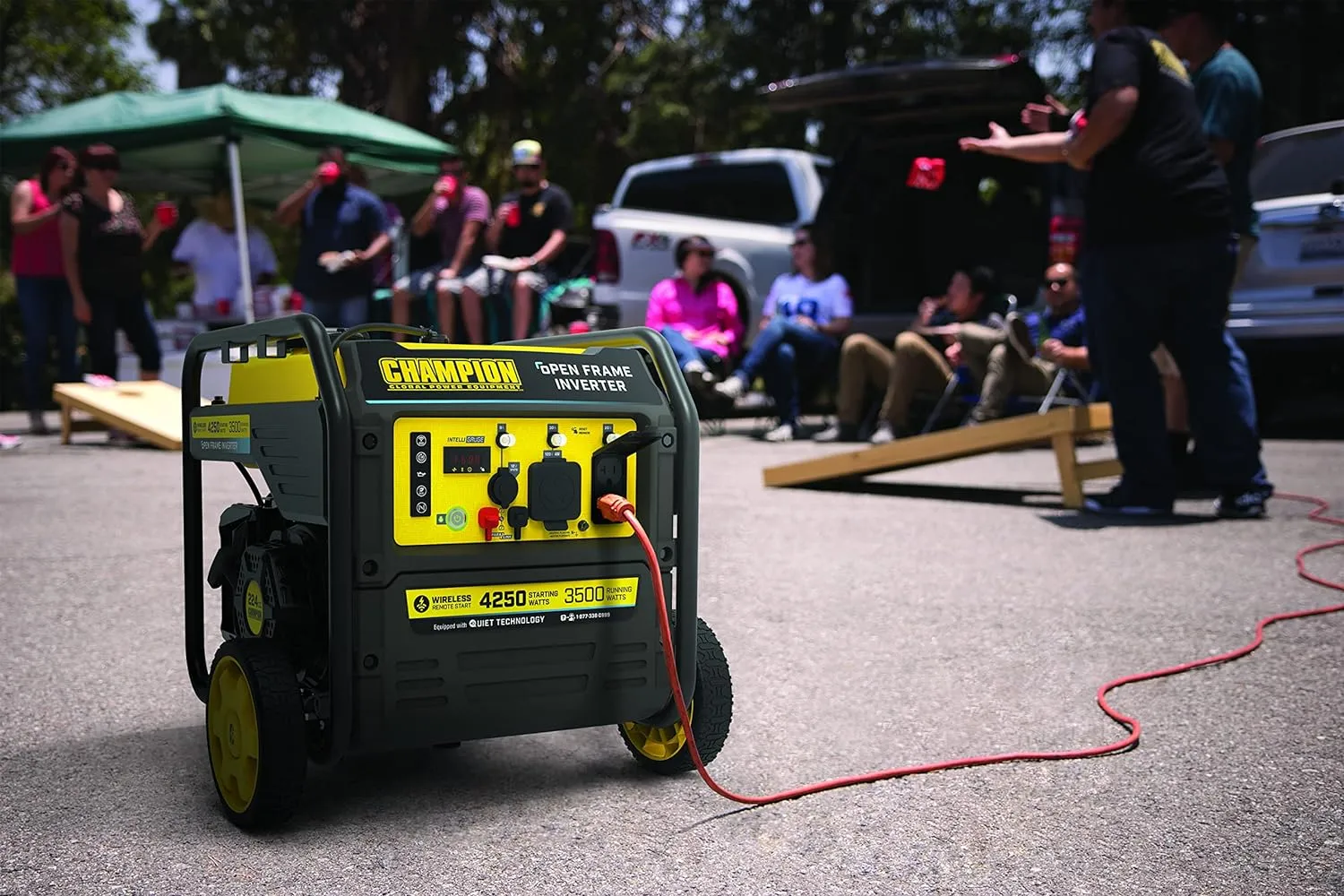 Portable Inverter Generator with Quiet Technology