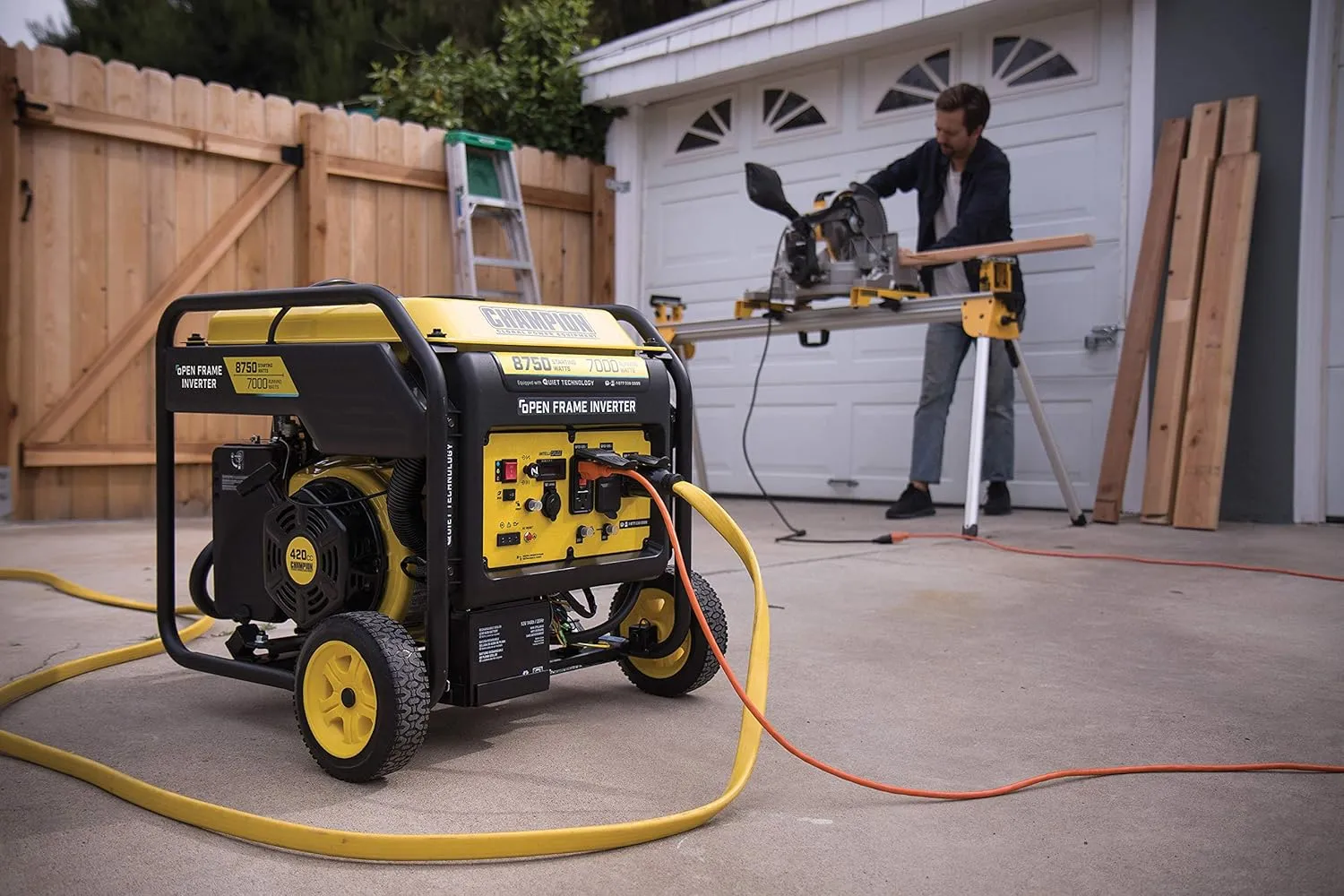 Portable Inverter Generator with Quiet Technology