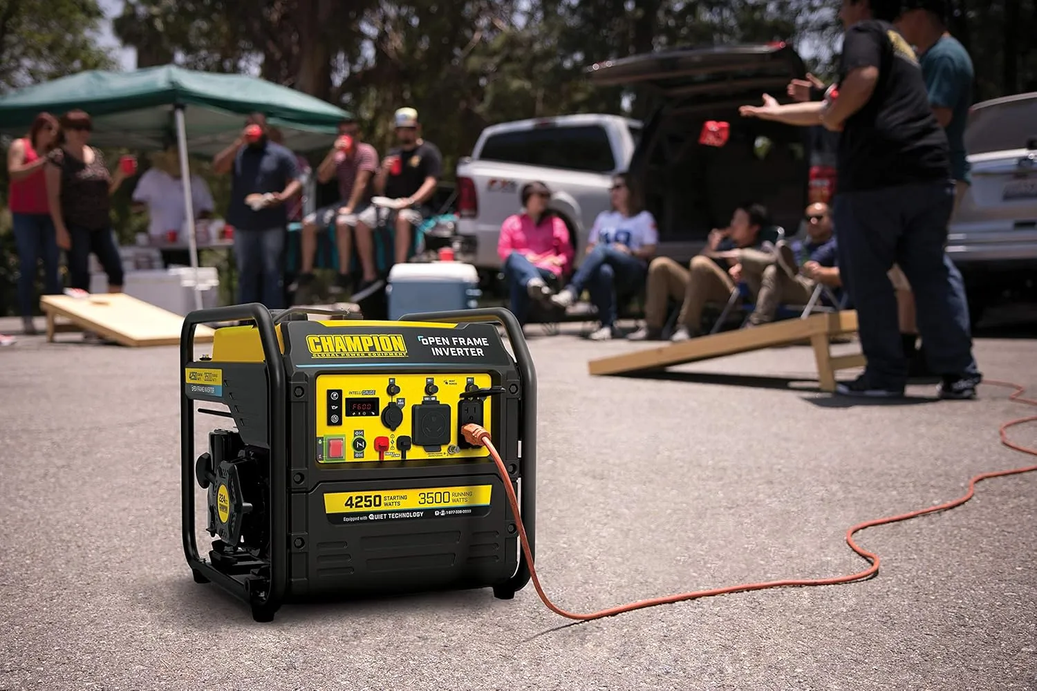 Portable Inverter Generator with Quiet Technology