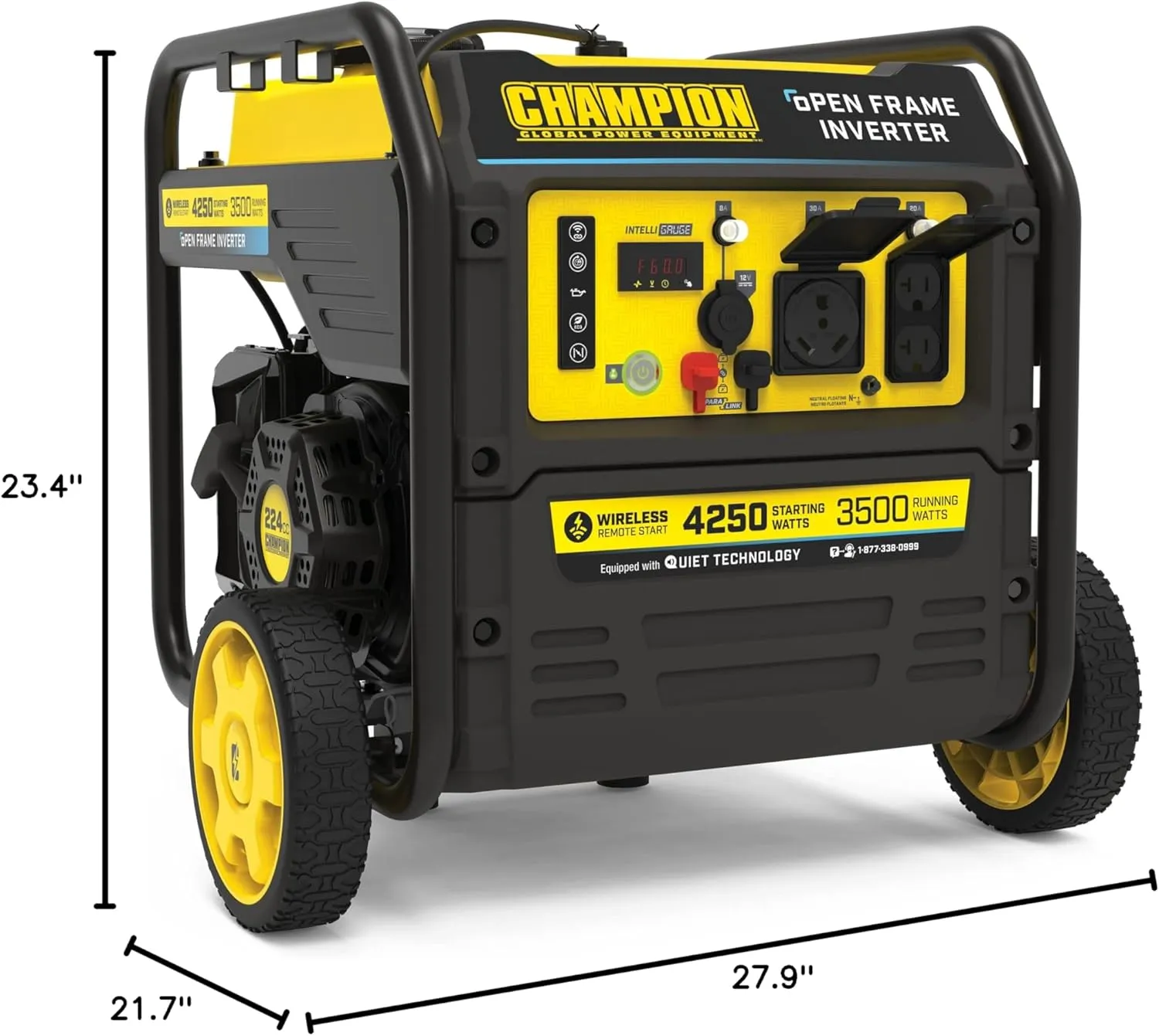 Portable Inverter Generator with Quiet Technology