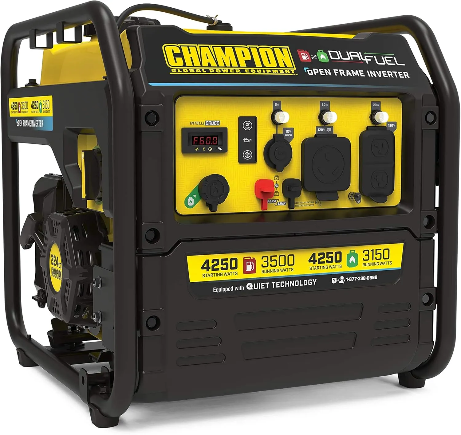 Portable Inverter Generator with Quiet Technology