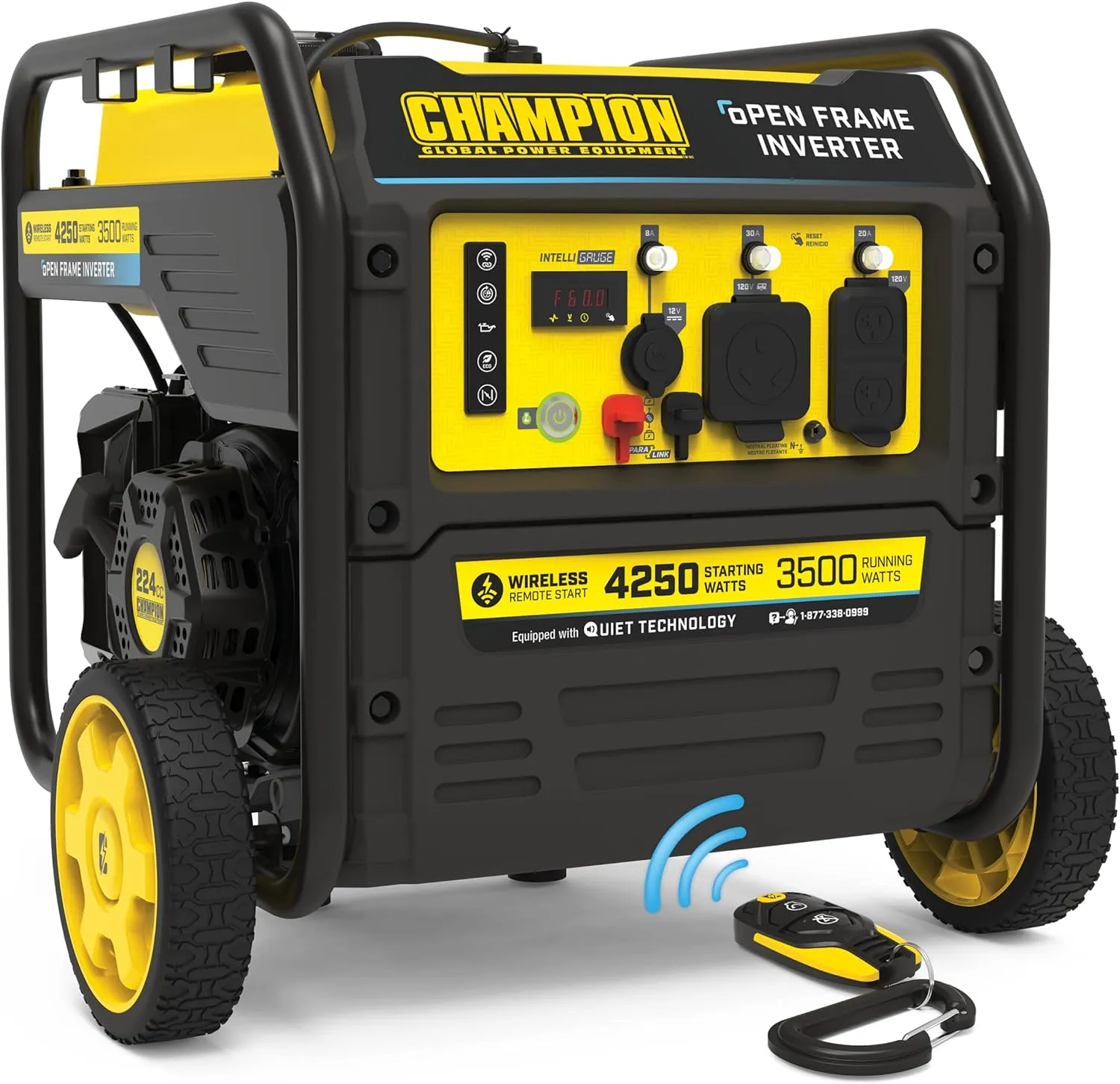 Portable Inverter Generator with Quiet Technology