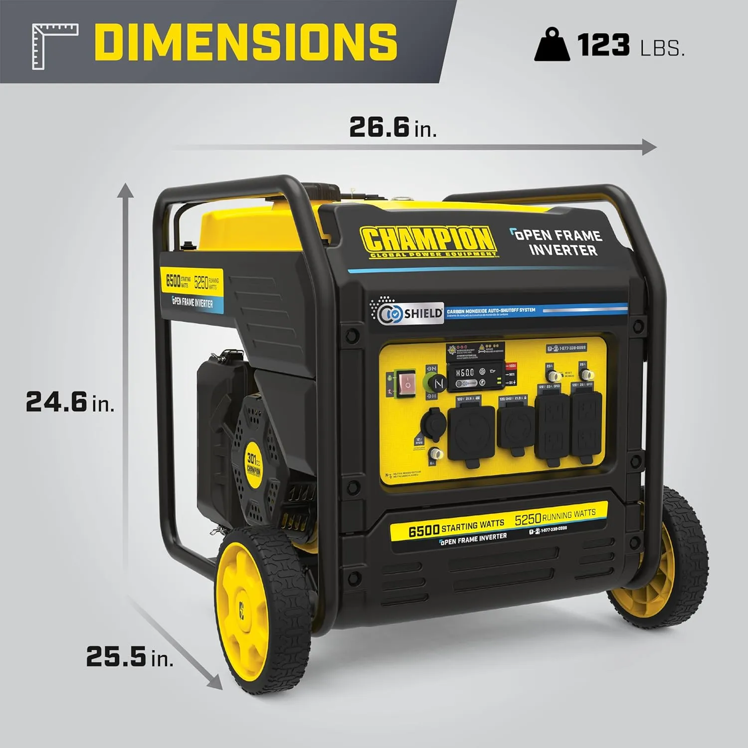 Portable Inverter Generator with Quiet Technology