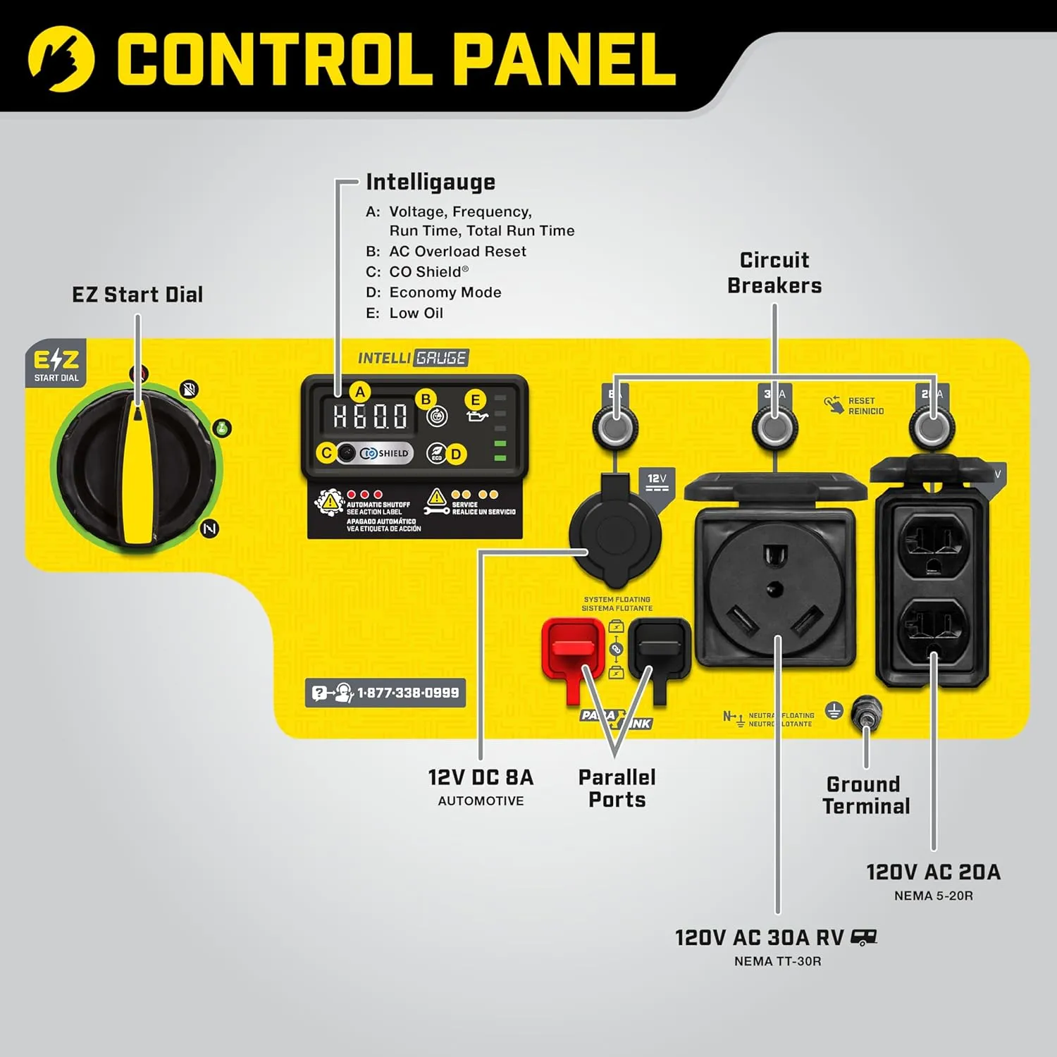 Portable Inverter Generator with Quiet Technology