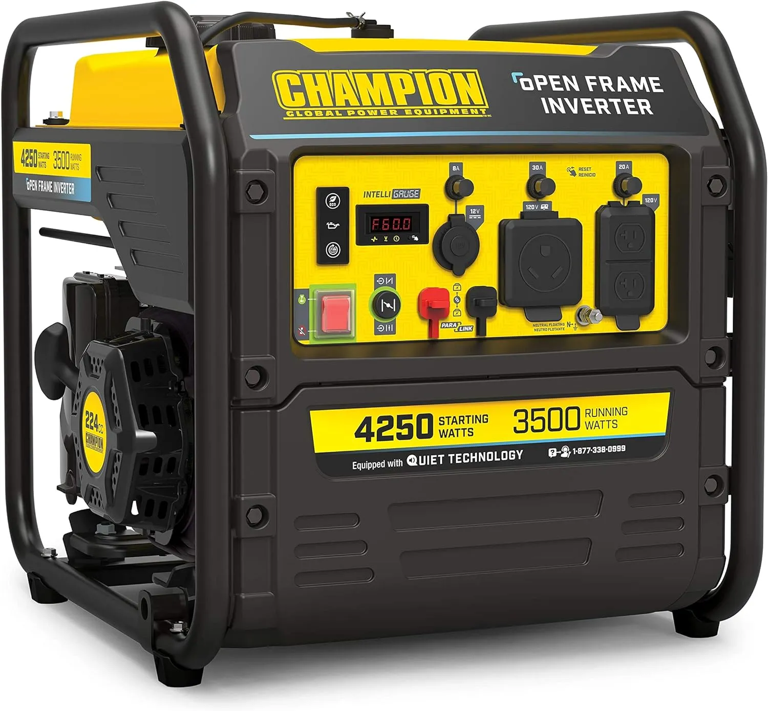 Portable Inverter Generator with Quiet Technology