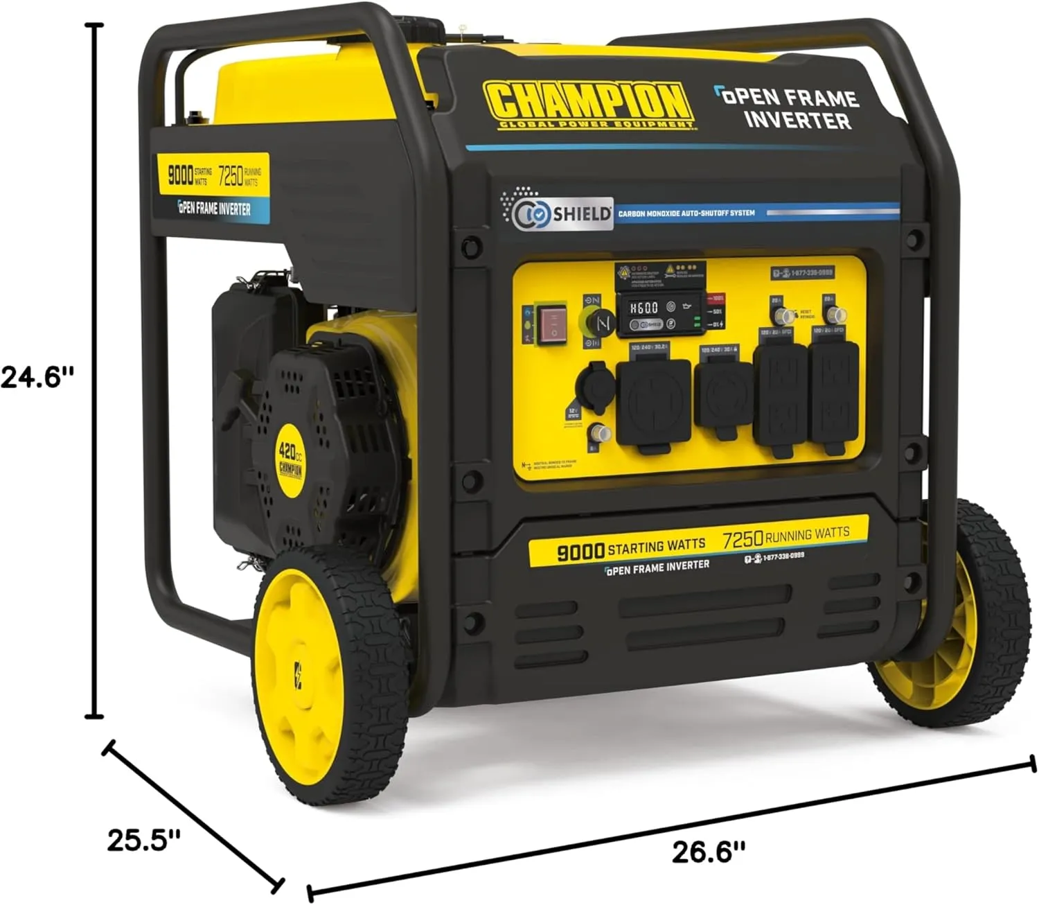 Portable Inverter Generator with Quiet Technology