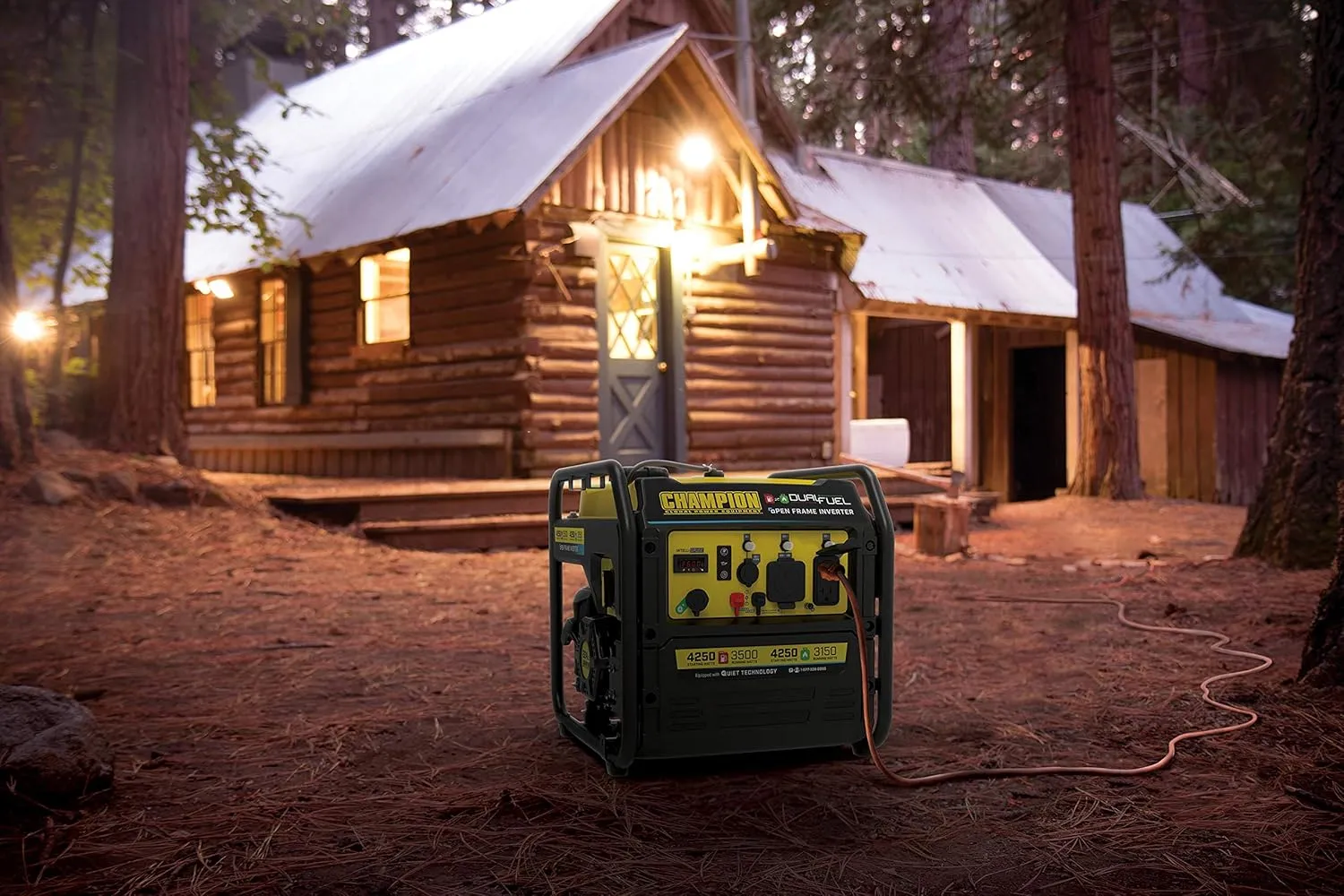 Portable Inverter Generator with Quiet Technology