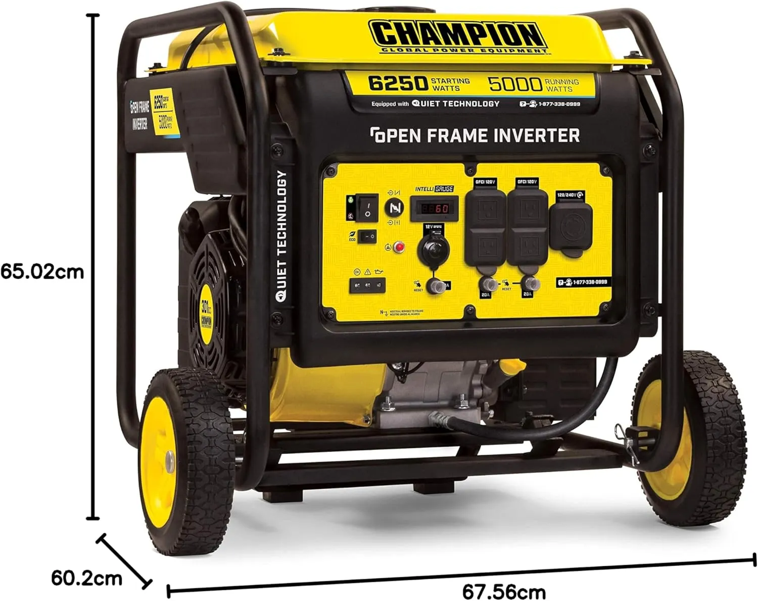 Portable Inverter Generator with Quiet Technology