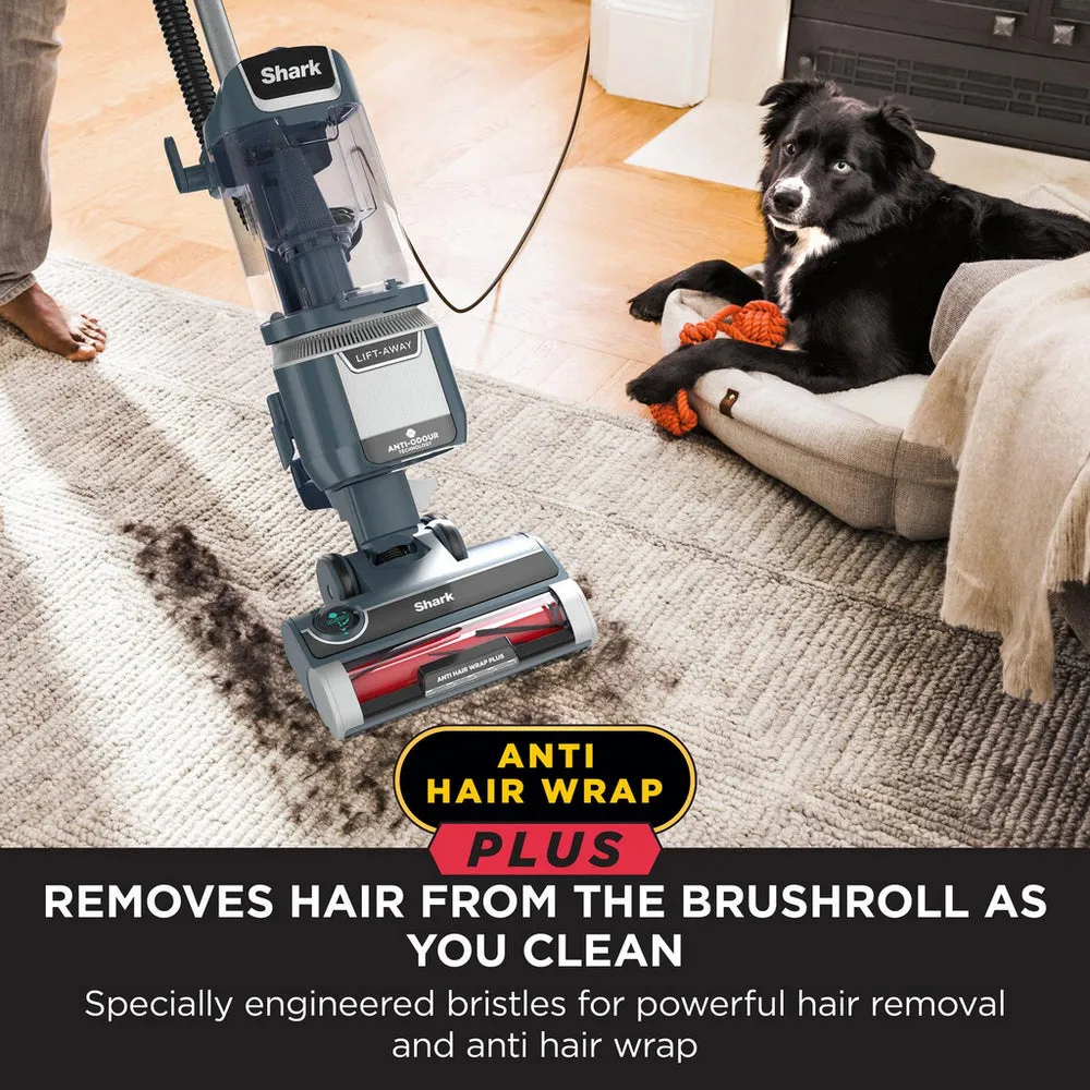 Shark NZ780UKT Anti Hair Wrap Plus Upright Pet Vacuum Cleaner with Lift-Away Smoky Grey