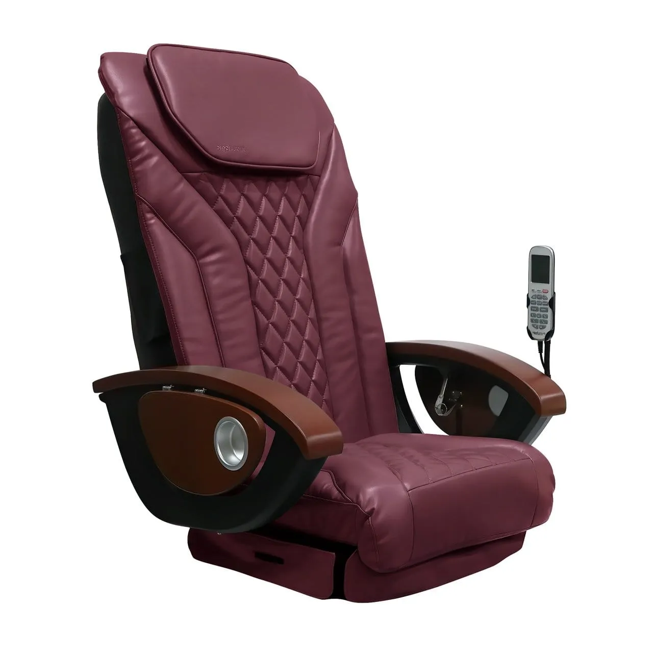 Shiatsu Logic Massage Chair Top for Pedicure Chairs - EX-R Model with Complete Cover Set for Enhanced Comfort and Relaxation