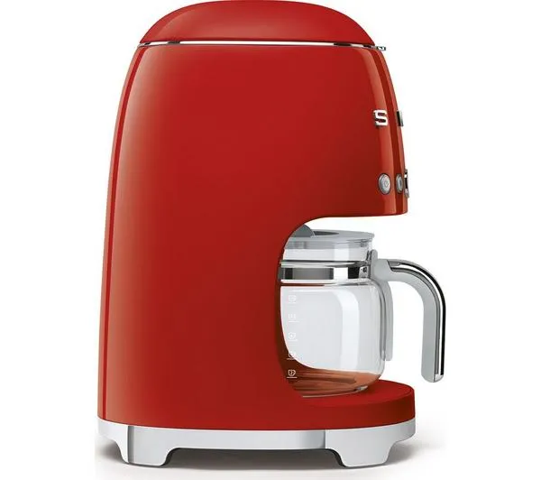 Smeg DCF02RDUK DCF02RDUK Drip Coffee Machine Red